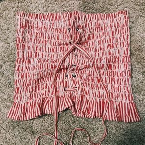 american eagle tube top!!